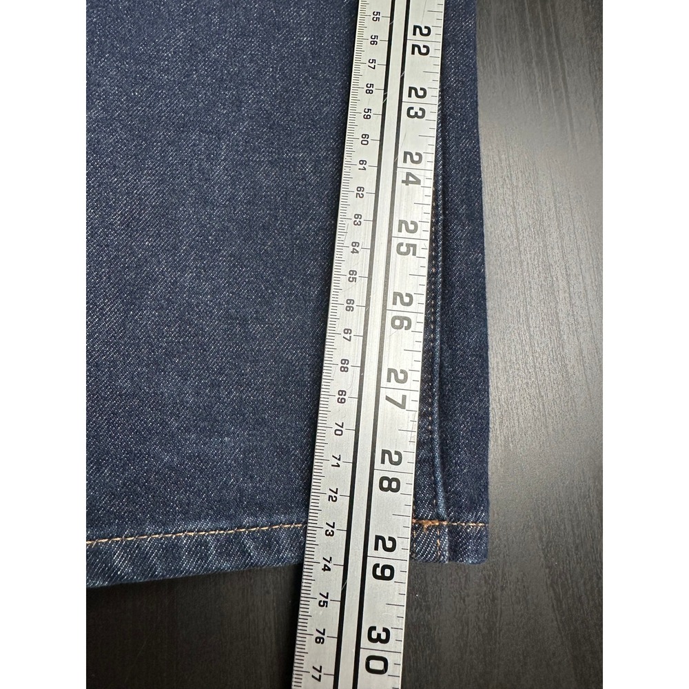 Everlane Uniform Athletic 4-Way Stretch Organic Jean Mens 30x29 Dark Wash Indigo - Picture 8 of 8
